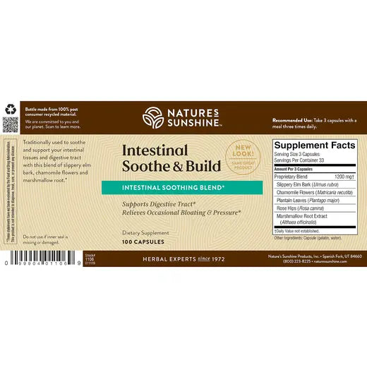 Intestinal Soothe & Build (100 caps)