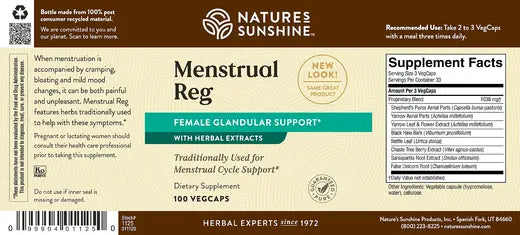 Menstrual Reg (100 caps)