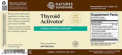 Thyroid Activator (100 caps)
