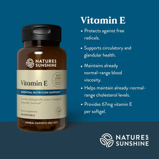 Vitamin E (180 softgel caps)