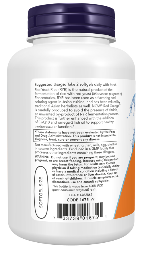 Red Omega™ Fish Oil Softgels (90 Softgels)