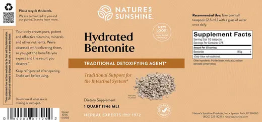 Bentonite, Hydrated (32 fl. oz.)