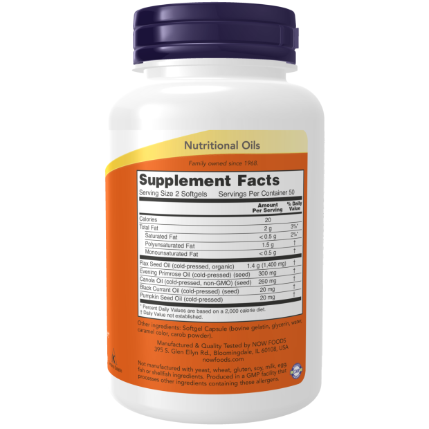 Omega 3-6-9 1000 mg Softgels (100 Softgels)