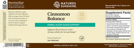 Cinnamon Balance (120 vegcaps)