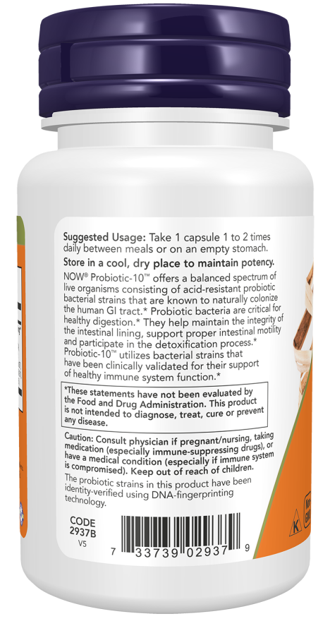 Probiotic-10™ 25 Billion Veg Capsules (50 Veg Capsules)
