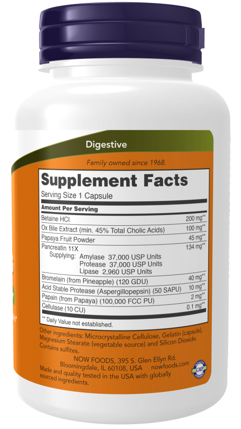 Super Enzymes Capsules (180 Capsules)