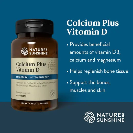 Calcium Plus Vitamin D Supplement (150 tabs)