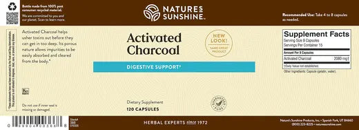 Charcoal (Activated) (120 caps)