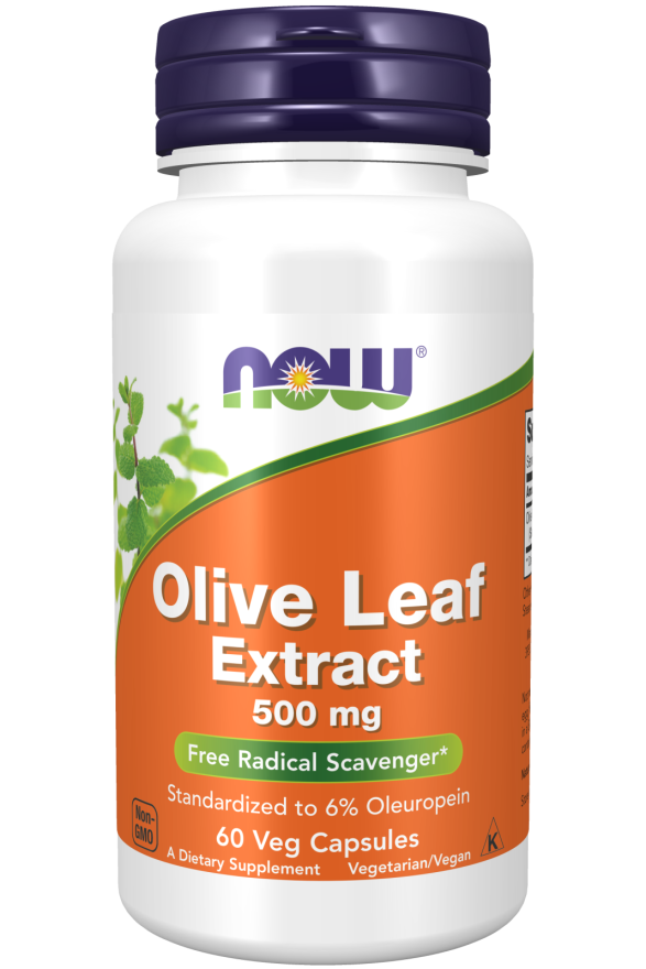 Olive Leaf Extract 500 mg Veg Capsules (60 Veg Capsules)
