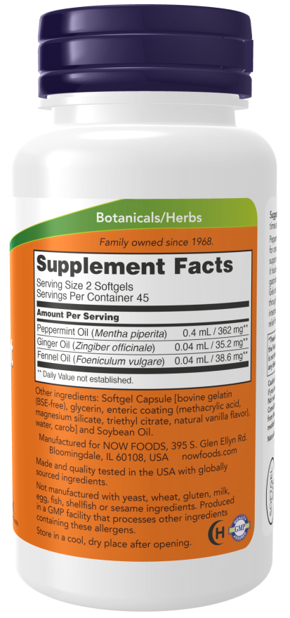 Peppermint Gels Softgels