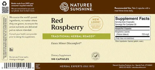 Red Raspberry (100 caps)
