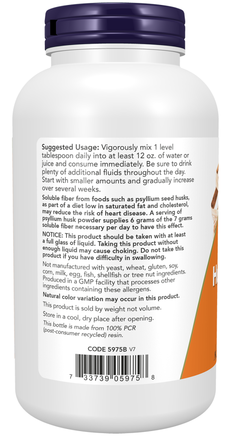 Psyllium Husk Powder 12 oz.