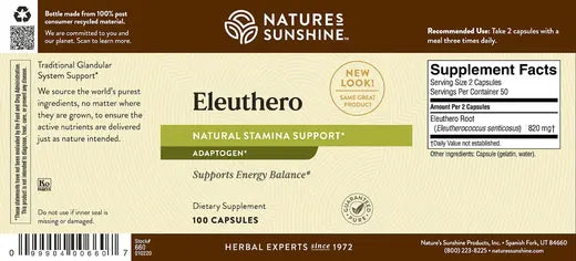 Eleuthero (100 caps)