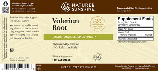 Valerian Root (100 caps)