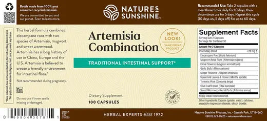 Intestinal Flora Supplement Artemisia Combination (100 caps)