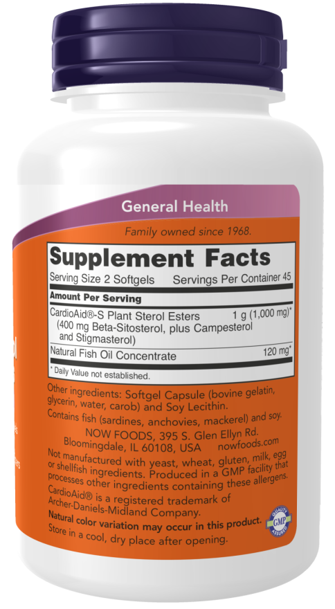 Beta-Sitosterol Plant Sterols Softgels