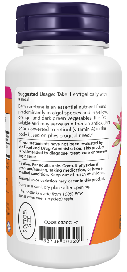 Natural Beta Carotene 25,000 (90)