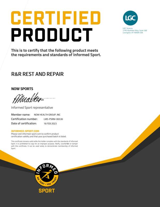 R & R Rest and Repair Veg Capsules (90 Veg Capsules)