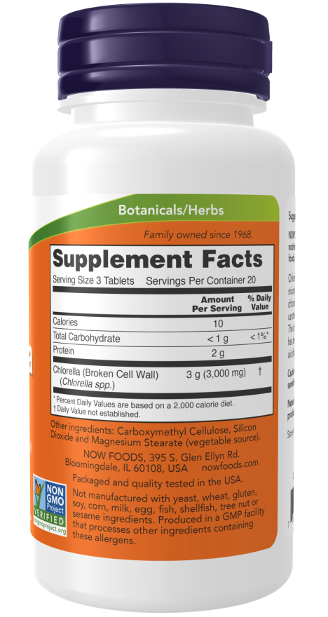 Chlorella 1000 mg Tablets