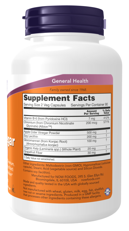 Cider Vinegar Veg Capsules