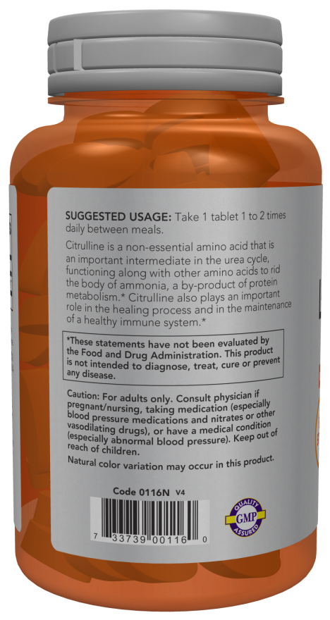 L-Citrulline, Extra Strength 1200 mg Tablets
