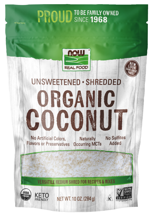 Coconut, Organic, Unsweetened & Shredded