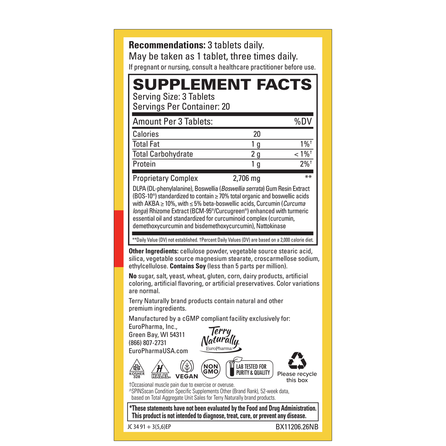 Curamin Extra Strength (120)