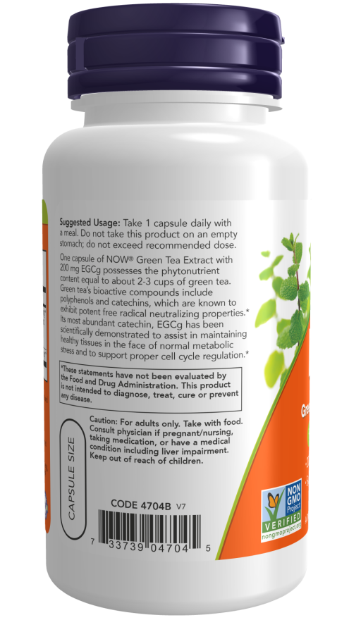 EGCg Green Tea Extract 400 mg Veg Capsules
