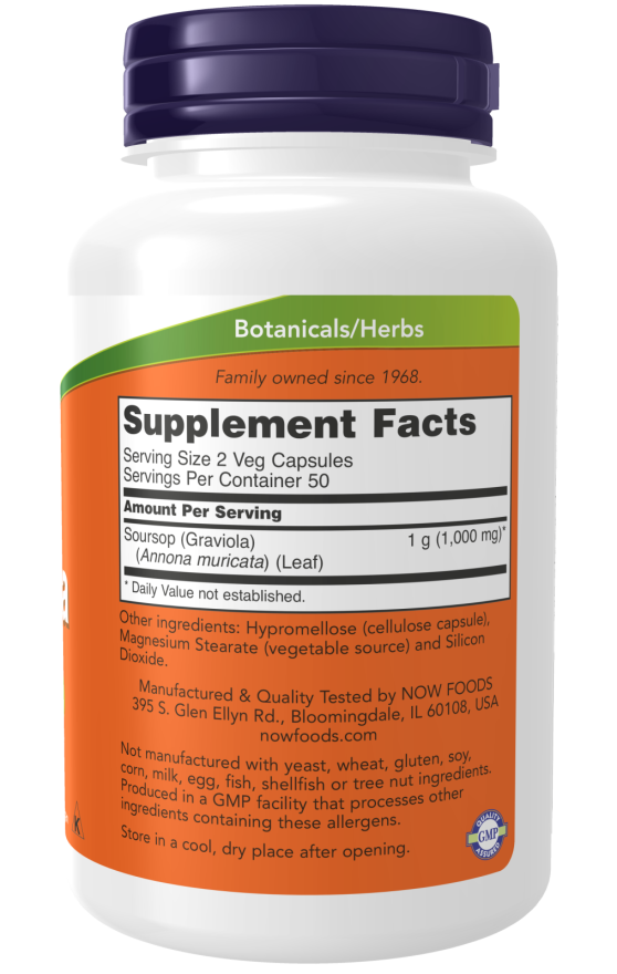 Graviola 500 mg Veg Capsules