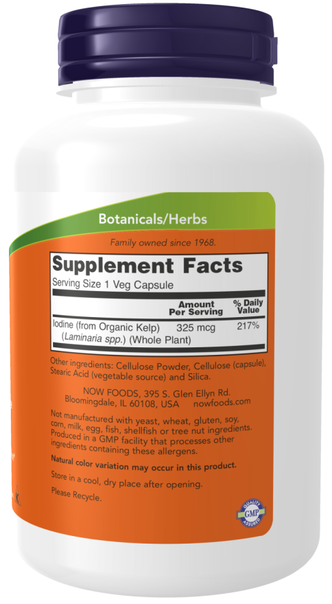 Kelp 325 mcg Veg Capsules