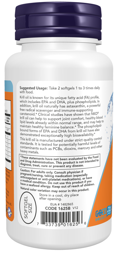 Krill Oil 500 mg Softgels