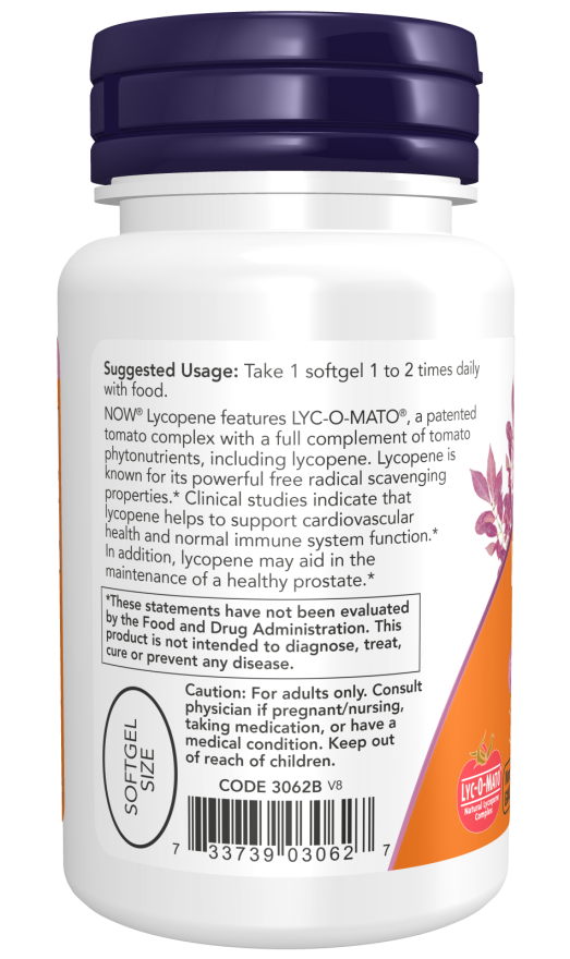 Lycopene 20 mg Softgels