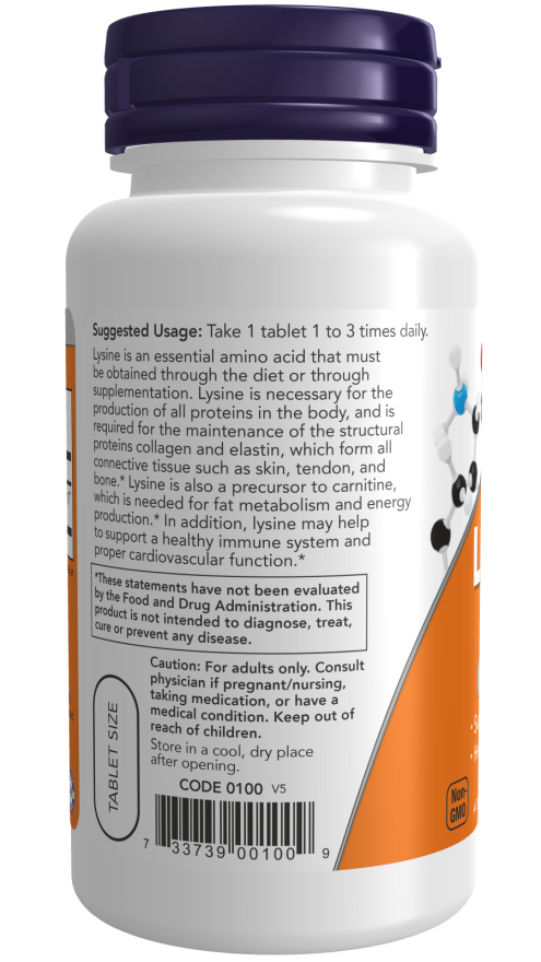 L-Lysine 500 mg Tablets