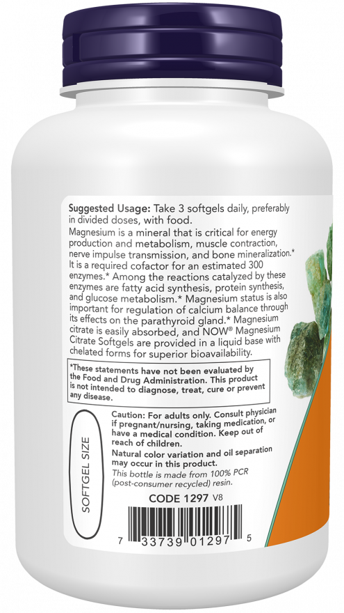 Magnesium Citrate Softgels