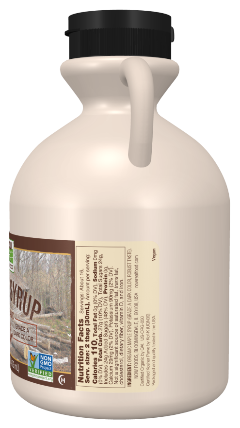 Maple Syrup, Organic Grade A Dark Color