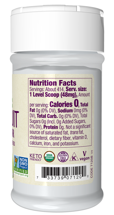 Monk Fruit Extract, Organic Powder
