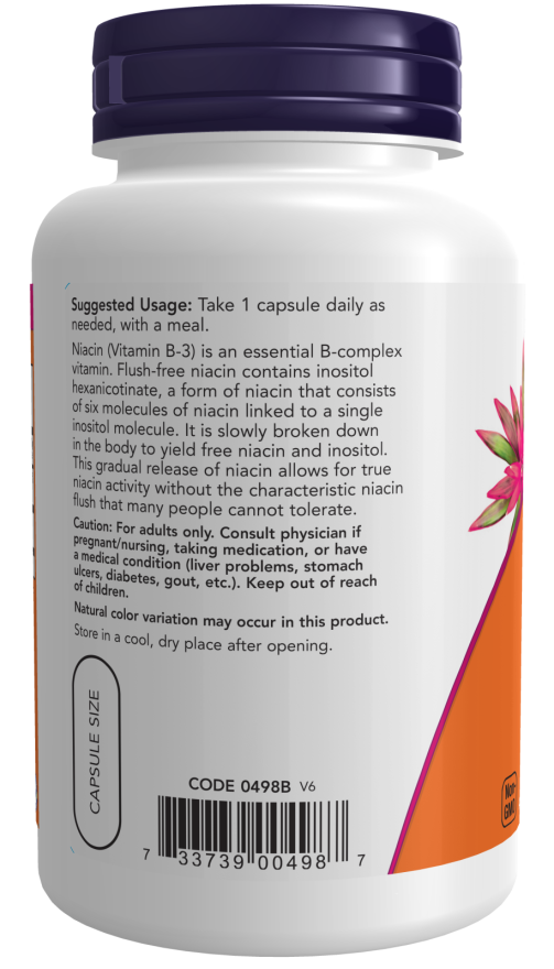 Niacin Flush Free 500 mg (90)