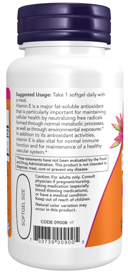 Vitamin E-1000 Mixed Tocopherols Softgels