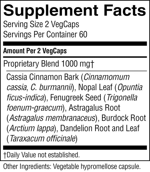 Cinnamon Balance (120 vegcaps)