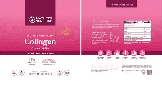 Collagen Powder Supplement (18 oz.) (30 servings)