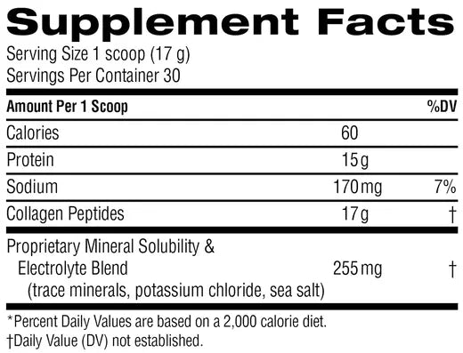 Collagen Powder Supplement (18 oz.) (30 servings)