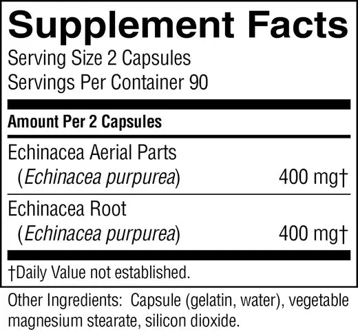 Echinacea Purpurea (180 caps)