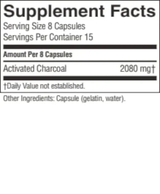 Charcoal (Activated) (120 caps)