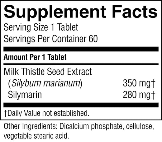 Milk Thistle T/R (60 tabs)