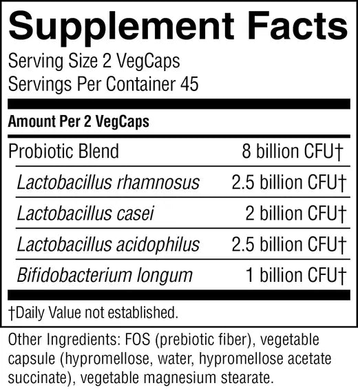 Bifidophilus Flora Force - Gut Balance Dietary Supplement (90 caps)