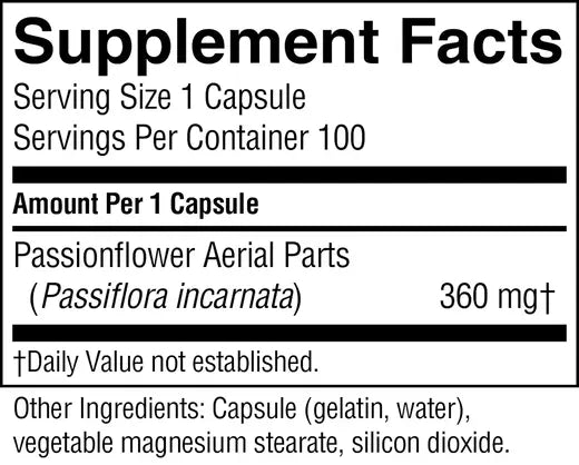 Passion Flower (100 caps)