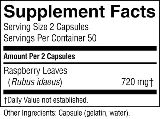 Red Raspberry (100 caps)