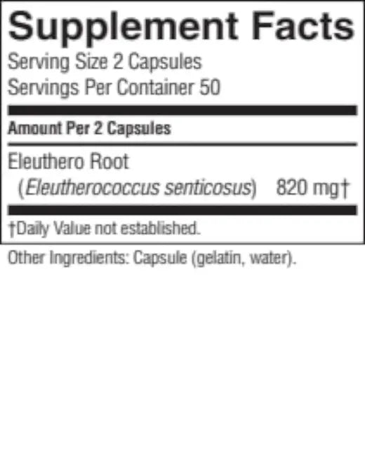 Eleuthero (100 caps)