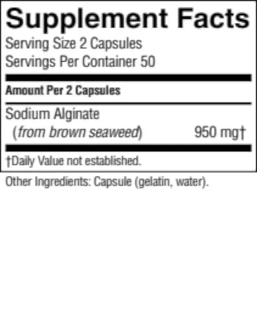 Digestive Supplements Algin Herbal (100 caps)