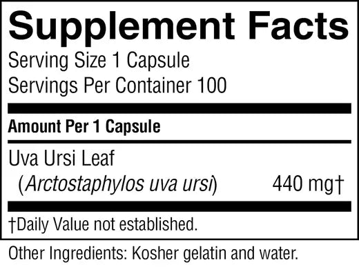Uva Ursi (100 caps)